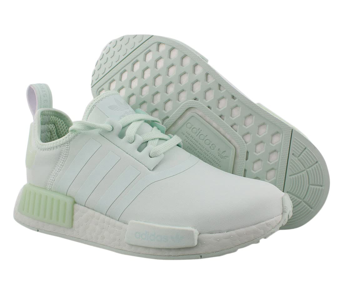 adidas Womens NMD_R1 Lace Up Sneakers Shoes Casual - Green - Size 5 M