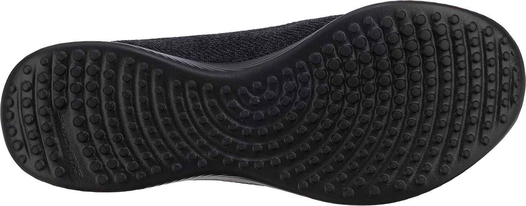 Skechers Women's Microburst 2.0 - Nice Form Slip On Sneakers, Black, 6.5