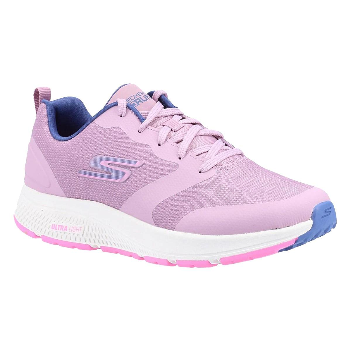 Skechers Womens/Ladies Go Run Consistent Lunar Night Sneakers (9) (Mauve)