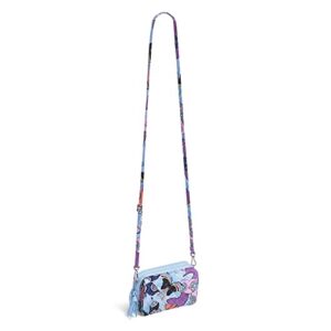 Vera Bradley All in One Crossbody Purse with RFID Protection, Butterfly by-Recycled Cotton