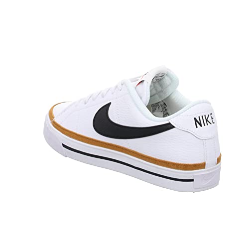 NIKE Men's Training Gymnastics Shoe, White Black Desert Ochre Gum Light Brown, 9