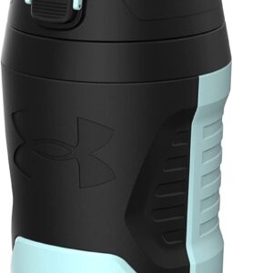 Under Armour Playmaker Sport Jug, Water Bottle with Handle, Foam Insulated & Leak Resistant, 64oz, Breeze Blue