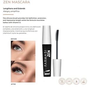 Farmasi Makeup cc Cream 9 in 1, 50 ml./1.7 fl.oz. (Light to Medium) And Farmasi Zen Mascara Extension Lash, 8 ml./0.27 fl.oz.