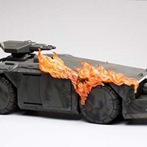 Hiya Toys Aliens: Burning Armored Personnel Carrier 1:18 Scale Vehicle, Multicolor