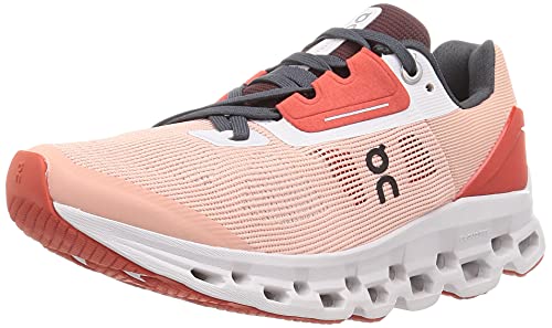 ON Running Cloudstratus Sneaker, 37.5, Red