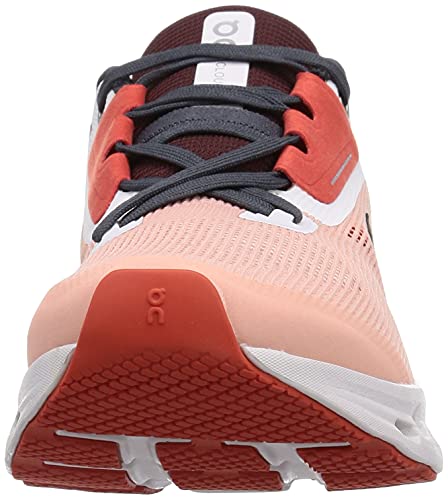 ON Running Cloudstratus Sneaker, 37.5, Red