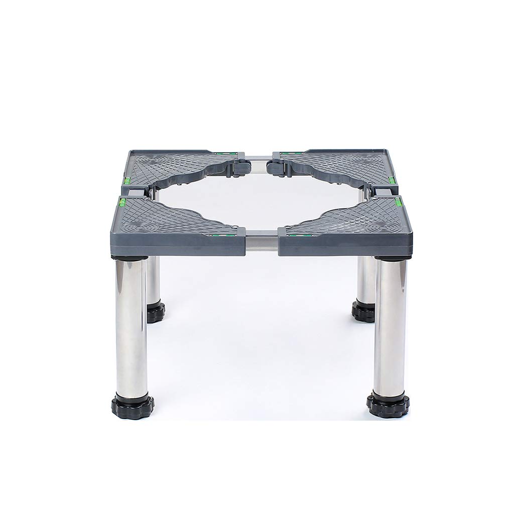 Refrigerator Holder Bracket 4Legs Adjustable Washing Machine Base Stand Extendable Appliance Fridge Stand 29-32cm Heightening Cookers Base Tray Large Outside Plant Container