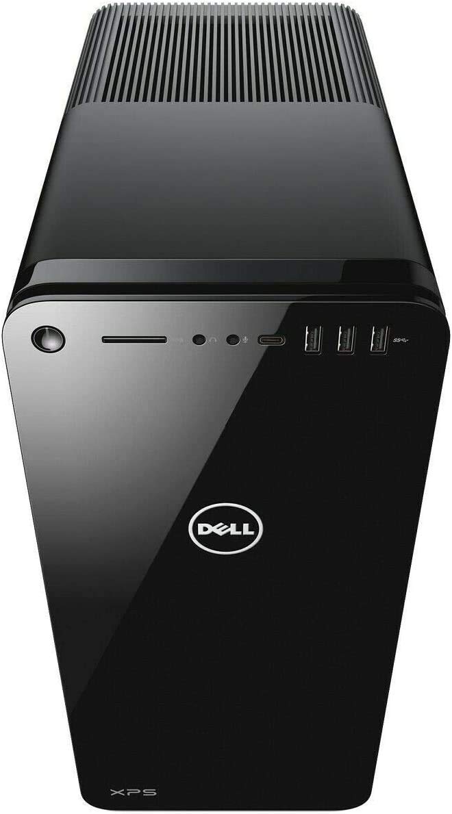 2020 Flagship Dell XPS 8930 Desktop Computer 9th Gen Intel Hexa-Core i5-9400 (Beats i7-7700HQ) 16GB RAM 1TB PCIe SSD 1TB HDD USB-C MaxxAudio WiFi HDMI Win 10 (Renewed)