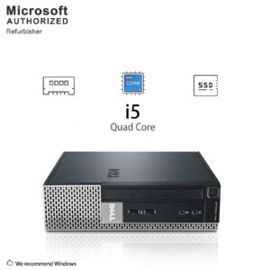 Dell Optiplex 9010 Ultra Small Form Factor Desktop PC, Intel Quad Core I7-3770S up to 3.9GHz, 8G DDR3, 512G SSD, WiFi, BT, DP, VGA, Windows 10 Pro 64 Language Supports English/Spanish/French(Renewed)