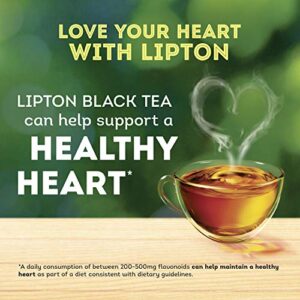 Lipton Tea Bags, Black Tea for Iced Tea or Hot Tea, 200 Count (Pack of 2)