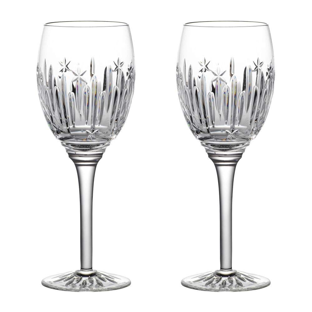 Waterford Winter Wonders Midnight Frost Wine, set of 2