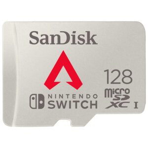 sandisk 128gb microsdxc card licensed for nintendo switch, apex legends edition - sdsqxao-128g-gn6zy