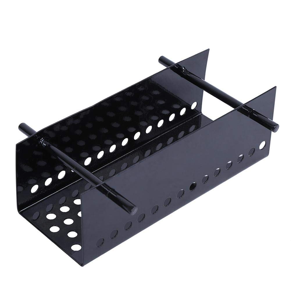 Paper Log Briquette Maker, DIY Recycle Newspaper Briquette Maker Heavy Duty Iron Paper Log Brick for Heating Fire Stove Black 10 x 5 x 3.2inch