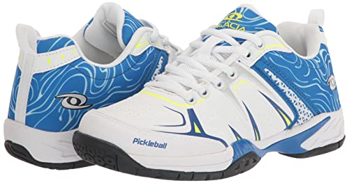 ACACIA Unisex-Adult Pickleball Shoes, Lime/Black, 7.5