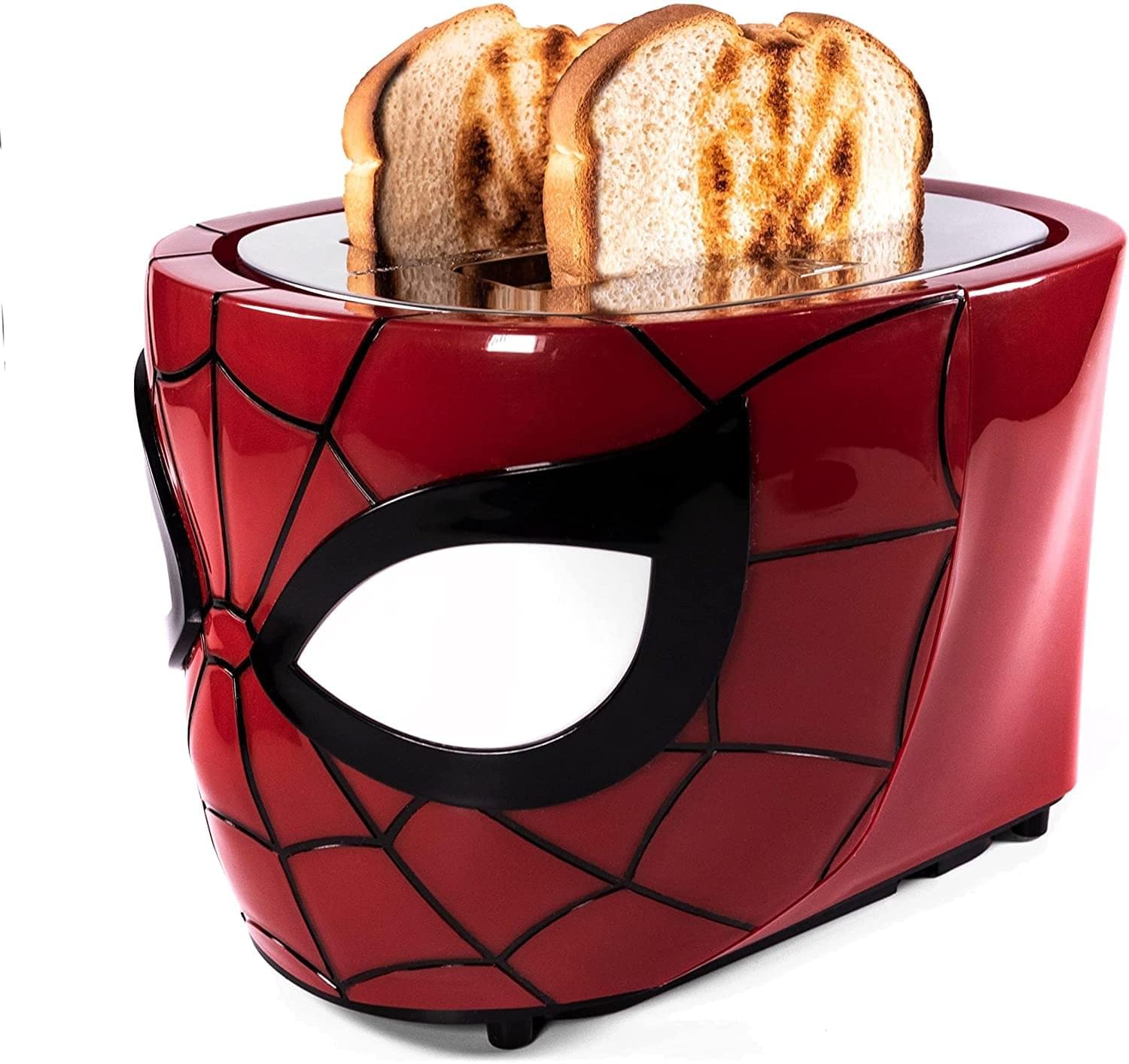 Uncanny Brands Marvel’s Spiderman Halo Toaster – Toasts Spidey’s Mask On Your Bread