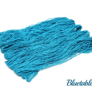 Netting Decoration Fish Net Party Decor – Turquoise Color Cotton Netting 48” x 144” Inches. Teal Blue Fishnet for Nautical Theme, Pirate Party, Hawaiian Party, Underwater, Beach Ocean & Mermaid Party
