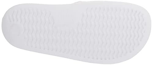 Reebok Women's Fulgere Slides Sandal, White/Skull Grey, 7