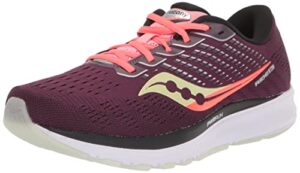 saucony women's ride 13 running shoe - color: jackalope - size: 6 - width: regular