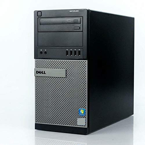 Dell Optiplex Desktop Computer Tower PC, Intel Core i5 3.10GHz, 16GB RAM, 128GB SSD + 500GB HDD, Windows 10, Nvidia GT730 Graphics Card, BTO Keyboard & Mouse, HDMI, BTO Wi-Fi (Renewed)