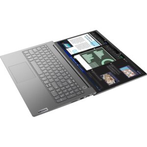 Lenovo ThinkBook 15 Gen 4 Business Laptop (15.6" FHD, 12th Gen Intel 10-Core i7-1255U, 16GB RAM, 512GB SSD), 1080p Webcam, Fingerprint, IST SD Card, Wi-Fi 6, Ethernet, Win 11 Pro, Grey - 2024