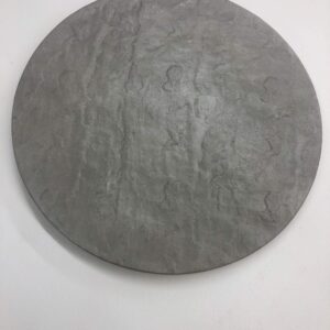 Concrete Cement Lazy Susan Unique, Hand Crafted, Gray, Turntable, 360 Degree Swivel, Made in The USA, Home Decor by Concrete Resurrection (21-1/2" Diameter)