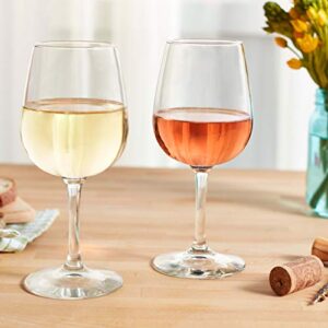 Libbey 8552 Vina Wine Taster Glasses, 12.75-ounce, Set of 12