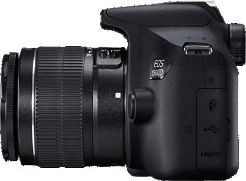 Canon EOS 1500D (Rebel T7) DSLR Camera with 18-55mm Lens Bundle + Premium Accessory Bundle Including 64GB Memory, Filters, Photo/Video Software Package, Shoulder Bag & More