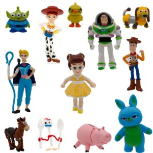 12PCS Toy Inspiration Story Cake Toppers, Story Birthday Party Cake Decorations