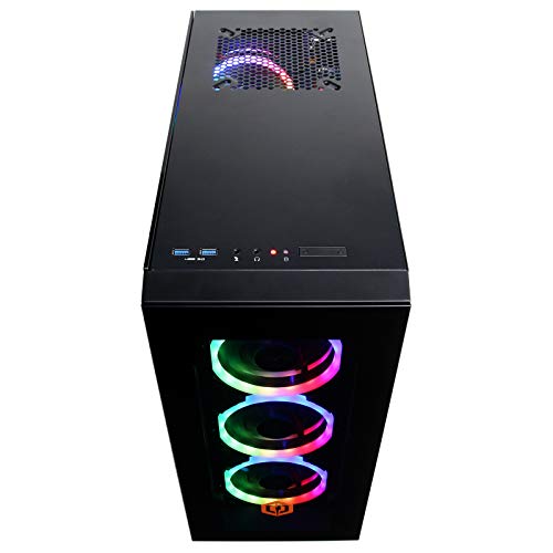 CyberpowerPC Gamer Supreme Liquid Cool Gaming PC, AMD Ryzen 7 3800X 3.9GHz, GeForce RTX 3060 12GB, 16GB DDR4, 1TB NVMe SSD, WiFi Ready & Win 10 Home (SLC8260A5)