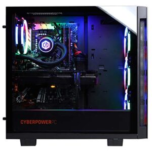 CyberpowerPC Gamer Supreme Liquid Cool Gaming PC, AMD Ryzen 7 3800X 3.9GHz, GeForce RTX 3060 12GB, 16GB DDR4, 1TB NVMe SSD, WiFi Ready & Win 10 Home (SLC8260A5)