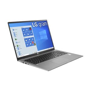 LG Gram Thin & Light Laptop - 17" IPS WQXGA (2560 x 1600), Intel 11th Gen Core i7 1165G7 CPU, Intel Iris Xe Graphics, 16GB RAM, 1TB SSD, 19.5 Hour Battery, 17Z95N-G.AAS8U1