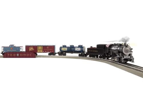 Lionel The Polar Express Freight 5.0 Electric O Gauge Train Set with Bluetooth & Remote