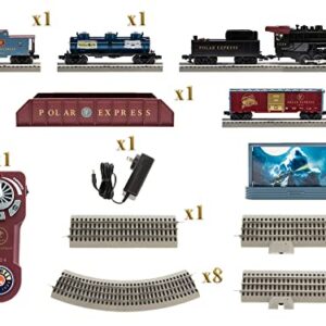 Lionel The Polar Express Freight 5.0 Electric O Gauge Train Set with Bluetooth & Remote