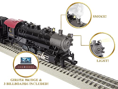 Lionel The Polar Express Freight 5.0 Electric O Gauge Train Set with Bluetooth & Remote