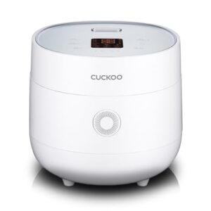 cuckoo cr-0675f | 6-cup (uncooked) micom rice cooker | 13 menu options: quinoa, oatmeal, brown rice & more, touch-screen, nonstick inner pot | white