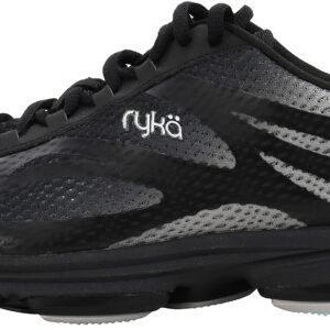 Ryka Women's Devotion Plus 2 Walking Shoe, Black/Grey, 9 W US