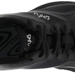 Ryka Women's Devotion Plus 2 Walking Shoe, Black/Grey, 9 W US