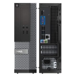 Dell Optiplex 3020 Business SFF Desktop Computer PC with 24-inch Monitor (Intel Core i5 up to 3.6 GHz, 16GB DDR3, 512GB SSD, Wi-Fi, DP Port, VGA, USB 3.0 Windows 10 Home 64-bit) (Renewed)