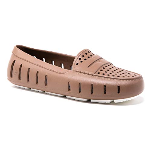 Floafers Posh Driver Women’s Loafers, Functional and Stylish EVA Foam, Waterproof, Lightweight, Sectional Traction, Comfortable, Classy Anti-Slip Indoor and Outdoor Shoes, Floats on Water