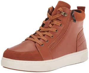 propét womens kasia sneaker, tan, 9 wide us