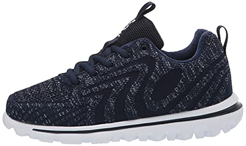 Propét Women's TravelActiv Allay Sneaker,Navy,6.5 Wide