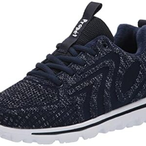 Propét Women's TravelActiv Allay Sneaker,Navy,6.5 Wide