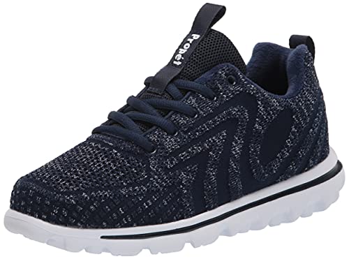 Propét Women's TravelActiv Allay Sneaker,Navy,6.5 Wide