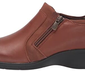 Propét Women's Wendy Dress Shoes, Chestnut, 9 X-Wide US