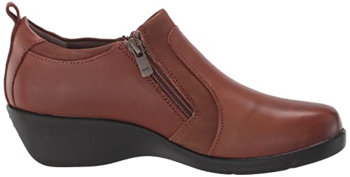 Propét Women's Wendy Dress Shoes, Chestnut, 9 X-Wide US