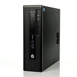 hp 600 g1 intel core i5 3.2ghz sff computer tower pc,8gb ram,120gb m.2 ssd,3tb hdd,wireless keyboard and mouse,wifi/bluetooth,nvidia gt1030 graphics card win 10 pro (renewed),black,small form factor