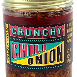 Trader Joe's Chili onion Crunch,1 Pack ( 6 ounce)