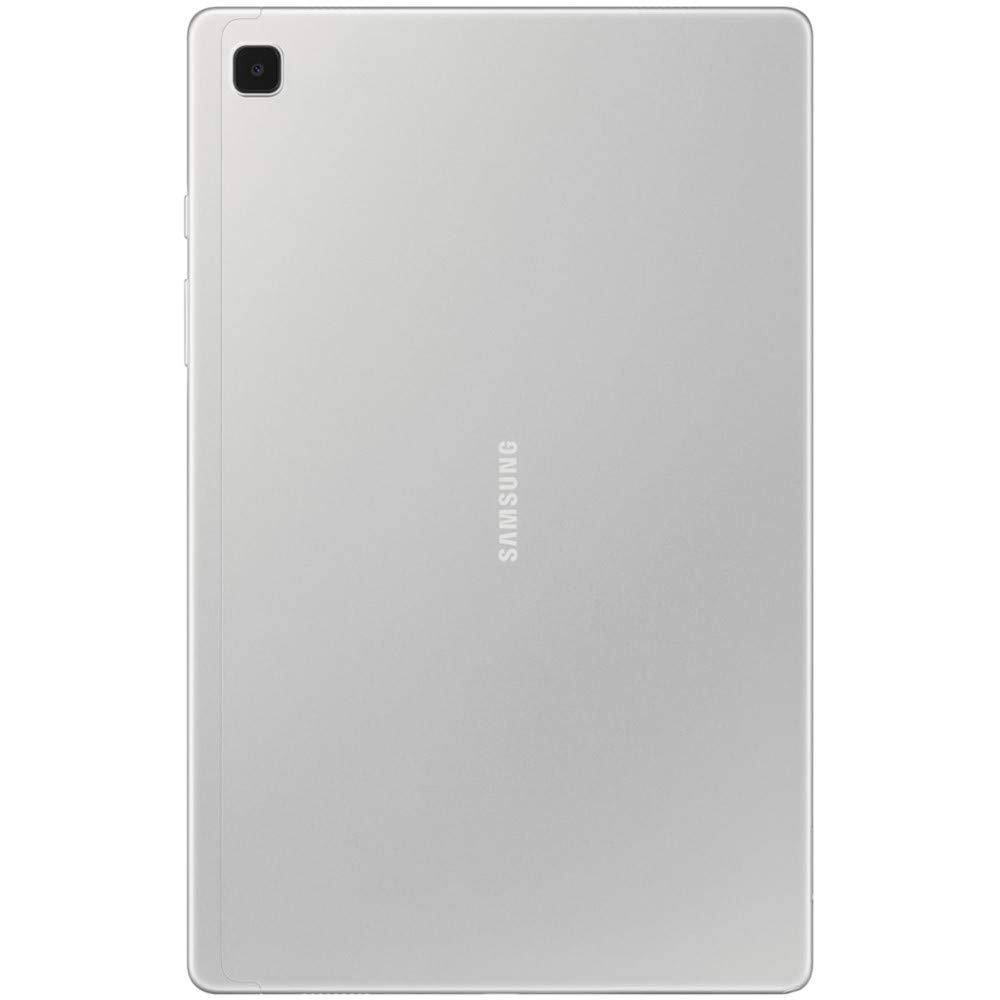SAMSUNG Galaxy Tab A7 10.4" (2020, WiFi + Cellular) 32GB 4G LTE Tablet GSM Unlocked, International Model w/US Charging Cube - SM-T505 (Silver) Renewed