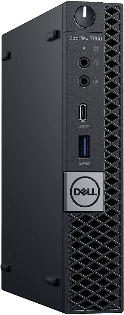 Dell Optiplex 7060 Micro MFF Desktop PC Intel i7-8700T 6-Cores 2.40GHz 16GB DDR4 New 512GB M.2 NVMe WiFi BT HDMI New KB & Mouse Windows 10 Pro (Renewed)