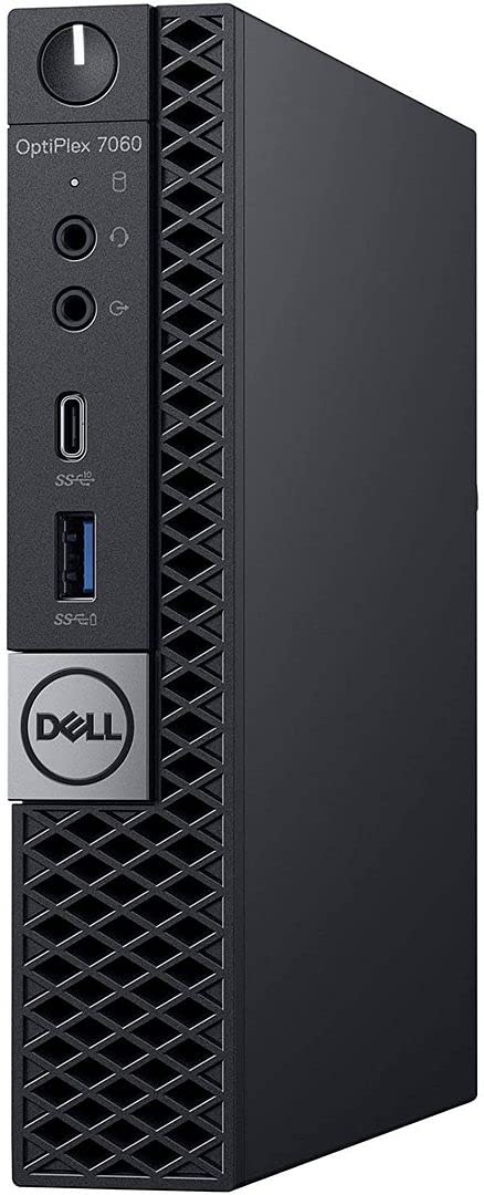 Dell OptiPlex 7060 Micro MFF Desktop, Intel Core i7-8700T (2.40Ghz,16Gb,1TB M.2 NVMe SSD) WiFi BTHDMI & Mouse Windows 10 Pro (Renewed)